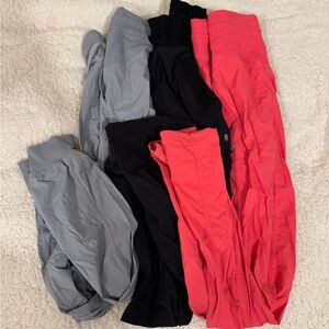 3 pairs of lululemon joggers, sold togther or text me if you want separate!